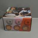 AHJ 6QT Dutch Oven For Bread Baking, Enameled Cast Iron Dutch Oven Pot with Lid, Multi-Functional Bread pan, Sourdough Baking Supplies with Proofing Basket, Cast Iron Bread Oven, Silicone Sling & Gloves. (Ivory White)