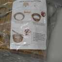 Bamboo LampShades Medium Rattan Lamp shade,Drum,Boho Lamp shades For Table Lamps,replacement lampshade For Floor Lamp,Chandeliers,living room bedroom,Home office(Round 2 Bamboo)