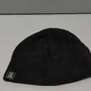 Temple Tape Tactical Fleece Watch Cap Beanie  Skull Cap Fleece Hat - Mens & Women (One Size, Black)