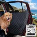 Panther Armor Car Door Protector for Dogs, Scratch Resistant Liner with Clips and Suction Cups, Large Size, Protects Car Doors from Dog Scratches, Fits Cars, SUVs, and Trucks