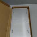 10 Pack Sublimation License Plate Blanks,Heat Thermal Transfer Sheet DIY Picture Sublimation Blank,Metal Aluminum Automotive License Plate Plates Tag for Custom Design Work - White