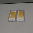 2 x Colored Lash Extensions Easy Fanning Mixed Tray 10-17mm (Yellow Gold)