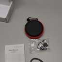 Link Dream Bluetooth Earpiece Wireless CVC8.0 Headset for Cell Phone Dual Mic Noise Canceling Earpiece Phone with Mute Key 20H Talk 180 Days Standby for iPhone Android Home Office Driving (1 Pack)