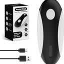 EASYVAVA Auto Stop Electric Can Opener  Rechargeable Can Openers Smooth Edge for Seniors,One Touch Cut Opener Handsfree for Kitchen Portable for Any Size Cans