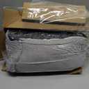 Dog Stairs for Small Dogs - Pet Stairs 2 in 1 with Zippers Suitable for Couch and Bed, 35D Foam Dog Steps with Non Slip Bottom Grey 4 Steps, Grey