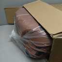 FLORICH Leather Seat Covers, Seat Covers Full Set, Car Seat Protectors 5 Seats,Automotive Seat Covers Fit for Most Cars Trucks-Brown&Black