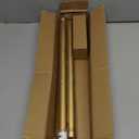 Gold Shower Curtain Rod 34-66 Inches(2.8-5.5ft) Never Rust Adjustable Shower Rod Spring Tension Non Slip No Drilling Shower Rods for Bathroom Garland Window