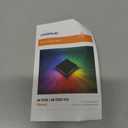 APONUO Solar Post Cap Lights Color Changing 12 Pack - RGB 8 Solid & Gradient Colors, IP65 Waterproof, for 4x4 5x5 6x6 Wood Vinyl Fences, Deck, Patio, Yard (White)