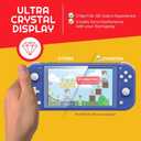 EVORETRO Switch Lite Case Accessories Kit  Compatible with Nintendo Switch Lite  Protective Carrying Case + Game Card Holder + Screen Protector  Fits Pokmon, Animal Crossing, Mario & More (Black)