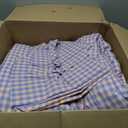 LifeTB Twin XL Comforter Set Purple Gingham Comforter with 2 Pillowcases Purple Pink Grid Plaid Comforter Set for Girls Women Fluffy Soft Lightweight Bedding Set Fluffy Checkered Comforter Twin XL