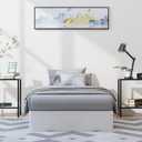 YORMDMO 9 Inch Box Spring, Twin Size Box Springs with Fabric Cover, Heavy Duty Metal Height Pprofile Foundations Easy Assembly 3000 lbs Capacity