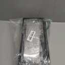 Shower Caddy 5 Pack, Adhesive Bathroom Shower Organizer for Bathroom Storage, No Drilling Large Capacity Rustproof Stainless Steel Shower Shelves Rack for Bath, Black