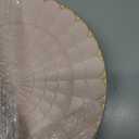 Omuriko Pink Chargers Plates Set of 12, Plastic Decorative Charge Plates for Dinner, Table Setting, Holiday, Thanksgivng, Christmas