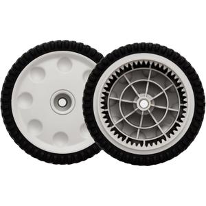Set of 2 Front Drive Wheels Fit for Troy Bilt Lawn Mowers - Replaces 734-04018C 734-04018A 734-04018B, Drive Wheels for MTD Snapper Troy Bilt Tuff-Cut 210 TB210 TB230 TB240 Self Propelled Mower