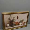 Vintage Gold Framed Wall Art Kitchen Farmhouse Food Still Life Wall Decor, 24"L x 16"W