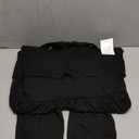 Casei Jumpsuits for Women Casual Summer Rompers Sleeveless Loose Strap Baggy Overalls Yoga Harem Jumpers with Pockets (X-Large, Black)