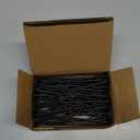 Lag Screws #14 x 6 Inch, (2.5lb, 57pcs) Heavy Duty Construction Structural Exterior Wood Timber Screws, Torx Drive Washer Head Rust Resistant Black Epoxy Coated, with T30 Star Bit