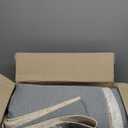 8x10 Grey Washable Neutral Area Rug for Living Room Soft Floral Non Slip Large Rug Modern Low Pile Stain Resistance Indoor Carpet Bedroom Office Playroom Office Classroom