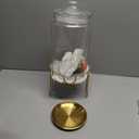 1 Pack 1 Gallon Glass Drink Dispensers For Parties. Beverage Dispenser, Glass Drink Dispenser With Stand