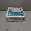 PlushDeluxe Premium Bamboo Mattress Protector  Queen Size, Waterproof, & Ultra Soft Breathable Noiseless Washable Bed Mattress Cover for Comfort & Protection - White