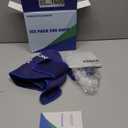 KingPavonini Extra Large Ice Pack for Back Pain Relief with Extension Strap, 2 Pack Reusable Lower Back Gel Ice Pack Wrap for Lumbar Surgery, Sciatica, Herniated Disc, Coccyx Pain, Cold/Hot Therapy (Blue)