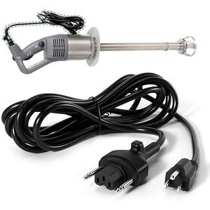 Rendrox 89143 Power Cord Compatible with Robot Coupe MP Series MP350 MP450 MP550 MP600 MP800 Turbo VV Combi, Robot Coupe Immersion Blenders Mixer Cable 120V 150"