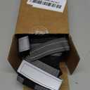 LUCKYPAW Dog Shoes for Large Medium Dogs, Breathable Dog Boots for Hot Pavement, Paw Protectors for Summer Walking Hiking Winter Snow Outdoor, No Slip Reflective Booties for Hardwood Floor-Black, 6