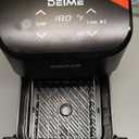 DEIME Air Fryer 3 Qt, Small Airfryer Digital Space Saving Compact, Bake, Reheat, Roasts for Quick Easy Meals, Mini Compact & Quiet, Nonstick & Dishwasher Safe Basket Toast Rack