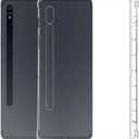 Tablet Clear Flexible Case for Samsung Galaxy Tab S10 S9 S8 Ultra 14.6",TPU Soft Transparent Cover with Stylus Holder for SM-X910 X916 X918 X900 X906(for Galaxy Tab S8/S9/S10 Ultra 14.6")