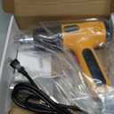 1600W Heat Gun, Hot Air Gun with 2 Temp Settings, 4 Nozzles, Overheat Protection, for Shrink Tubing, Shrink Wrap, Crafting, Resin, and DIY Projects - Yellow