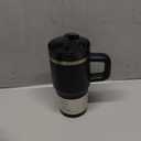 STANLEY Quencher H2.0 Tumbler with Handle and Straw 20 oz | Flowstate 3-Position Lid | Cup Holder Compatible for Travel | Insulated Stainless Steel Cup | BPA-Free | Black 2.0