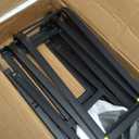 7 Inch Twin Metal Box Spring with Round Corners - 3000 lbs Capacity, High Profile Heavy Duty Mattress Foundation with Steel Slats, Noise-Free, Easy Assemble, Black