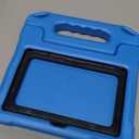 Amazon Fire 7 Tablet Case for Kids(12th Generation, 2022 Release), Lainergie Lightweight Shockproof Kids Friendly Fire 7 Kids Tablet Cover with Handle Stand Incompatible iPad Samsung Lenove, Blue 