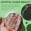 2 x Friendship Gifts for Women 2025, Best Friend Christmas Ornaments Glass Decoration