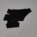 LEAKPROOF2.0 Seamless Bikini Period Underwear for Women | Period Panties Holds 6 Tampons | Mild Incontinence Leak Proof Underwear (L/XL, 3-Black)