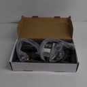 BESy Widespread 8 inch Oil Rubbed Bronze Bathroom Faucet, Two Handles 3 Holes Sink Faucet Waterfall Spout Lavatory Basin Faucets, Vanity Bathroom Sink Faucet with Supply cUPC Lines