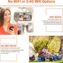 Mini Security Camera, WiFi or No WiFi Optional, 4K Spy Camera, Small Cameras for Home Security with Pre-Installed 32GB TF Card, Wide-Angle, Night Vision, for Indoor Outdoor(Black)
