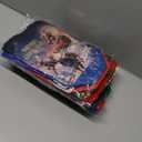 M-sorflly Christmas Gift Bags 9pcs, Reusable Xmas Tote Bags with Handle for Presents, Gifts, Shopping, Party Supplies, Medium Size Wrap Gift Bags Christmas | 3 Colors & Patterns