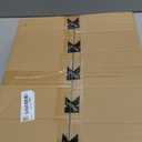 facka Adjustable TV Tray Table with Rounded Metal Corners, C-Shaped Snack Table for Couch, Sofa, Bed or Chair, Small Space Side Table for Eating, Dinner, or Laptop Use (15.8*11.8 inch)