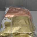 Eccliy 80 Pieces Gift Bags Set Reusable Glossy Grocery Gift Tote with Handle for Easter, Wedding, Spring Events, Graduation(10 x 8 x 4.7 Inch,Rose Gold, Gold, Silver) (Medium)