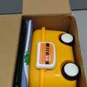 Toddler Car Toys, Toy Cars for Toddlers, Wooden Cars Toys for Toddler Boy, 22 PCS Cars and Trucks Toy Vehicles Set with Playmat, Storage Box, Wood Montessori Toys for Baby Birthday Gift (Yellow)