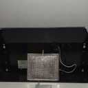 Broan-NuTone 413023 Ductless Range Hood Insert with Light, Exhaust Fan for Under Cabinet, 30-Inch, Black