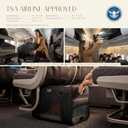 Top-Expandable Cat Carrier with Wheels Pet Window,18x11x11 Airline Approved