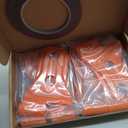 Door Hinge Cover Trim Exterior Accessories Decoration for 2018-2025 Jeep Wrangler JL JLU Sport Sahara Freedom Rubicon Unlimited & Gladiator JT 2-Door and 4-Door (Orange 8PCS)