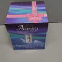 Northern Lights Projector Aurora Light Projector, 18-Color Sunset Lamp Cool Stuff for Teen Girls Game Room Decor for Teen Girls, Mood Lighting Galaxy Projector for Bedroom Decorations, Boy Girl Gifts (White)