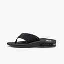REEF Women's Fanning Bottle Opener Flip Flops, Black 10