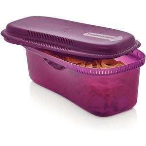 Tupperware Microwave Pasta Master 1.9 L Purple Pasta Cooker I57