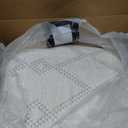 6x9 Area Rug For Living Room, Washable Beige Rugs Non Slip Low Pile
