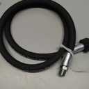 Tool Daily Pressure Washer Whip Hose with Swivel, Hose Reel Connector for Pressure Washing, 4 FT (3/8 NPT Solid + M22 Female)