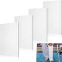 Preboun 4 Pcs Foam Cast Covers for Sports, Padded Cast Cover for Sports, Athletic Training Equipment, Ball of Foot Cushion, Blister Pads, Splints and Casts Pad (18"x12"x1/2")